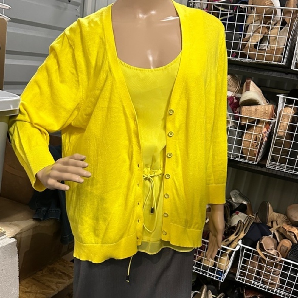 GAP Yellow Women's Cardigan